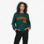 Custom Midnight-Green Red-Gold Bomber Full-Snap Varsity Letterman Jacket