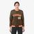 Custom Brown Orange White Bomber Full-Snap Varsity Letterman Jacket