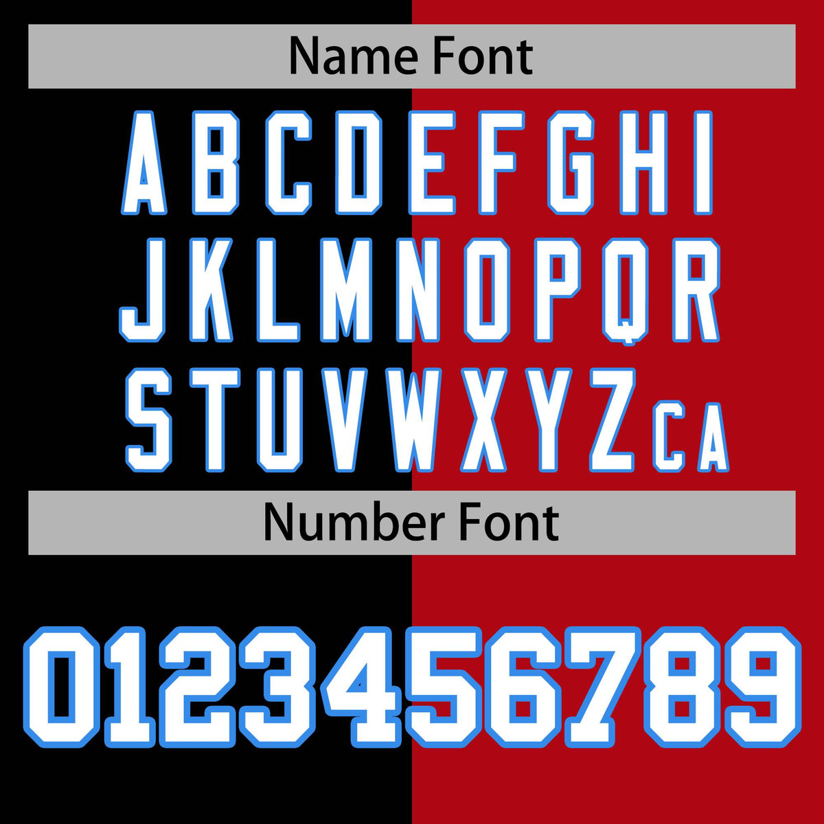 Custom Royal-Red Light-Blue Black Bomber Full-Snap Varsity Letterman Split Fashion Jacket