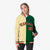 Custom Cream Red Kelly-Green Bomber Full-Snap Varsity Letterman Split Fashion Jacket