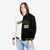 Custom White Black Old-Gold Bomber Full-Snap Varsity Letterman Split Fashion Jacket