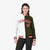 Custom White Olive Red Bomber Full-Snap Varsity Letterman Split Fashion Jacket