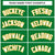 Custom Kelly Green- White-Gold Bomber Full-Snap Varsity Letterman Jacket