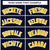 Custom Navy-Yellow-White Bomber Full-Snap Varsity Letterman Jacket