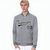 Custom Gray Black White Bomber Full-Snap Varsity Letterman Jacket