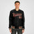 Custom Black Burgundy Old-Gold Bomber Full-Snap Varsity Letterman Jacket