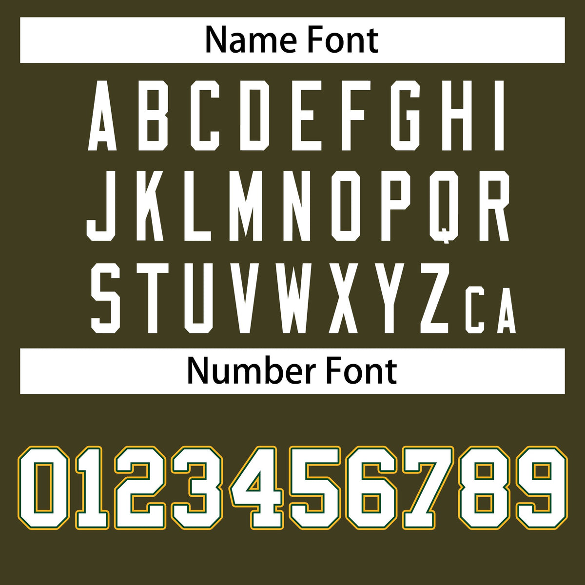 Custom Olive White Gold Bomber Full-Snap Varsity Letterman Jacket