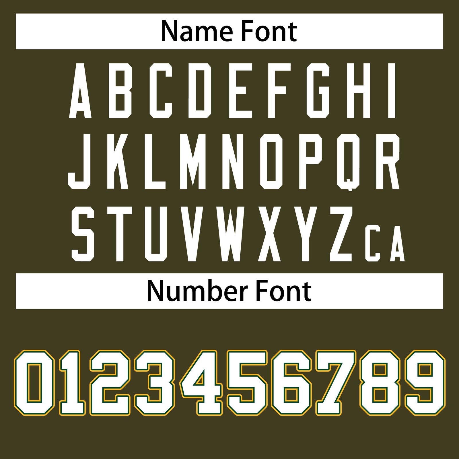 Custom Olive White Gold Bomber Full-Snap Varsity Letterman Jacket