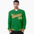 Custom Neon-Green Gold Black-White Bomber Full-Snap Varsity Letterman Jacket