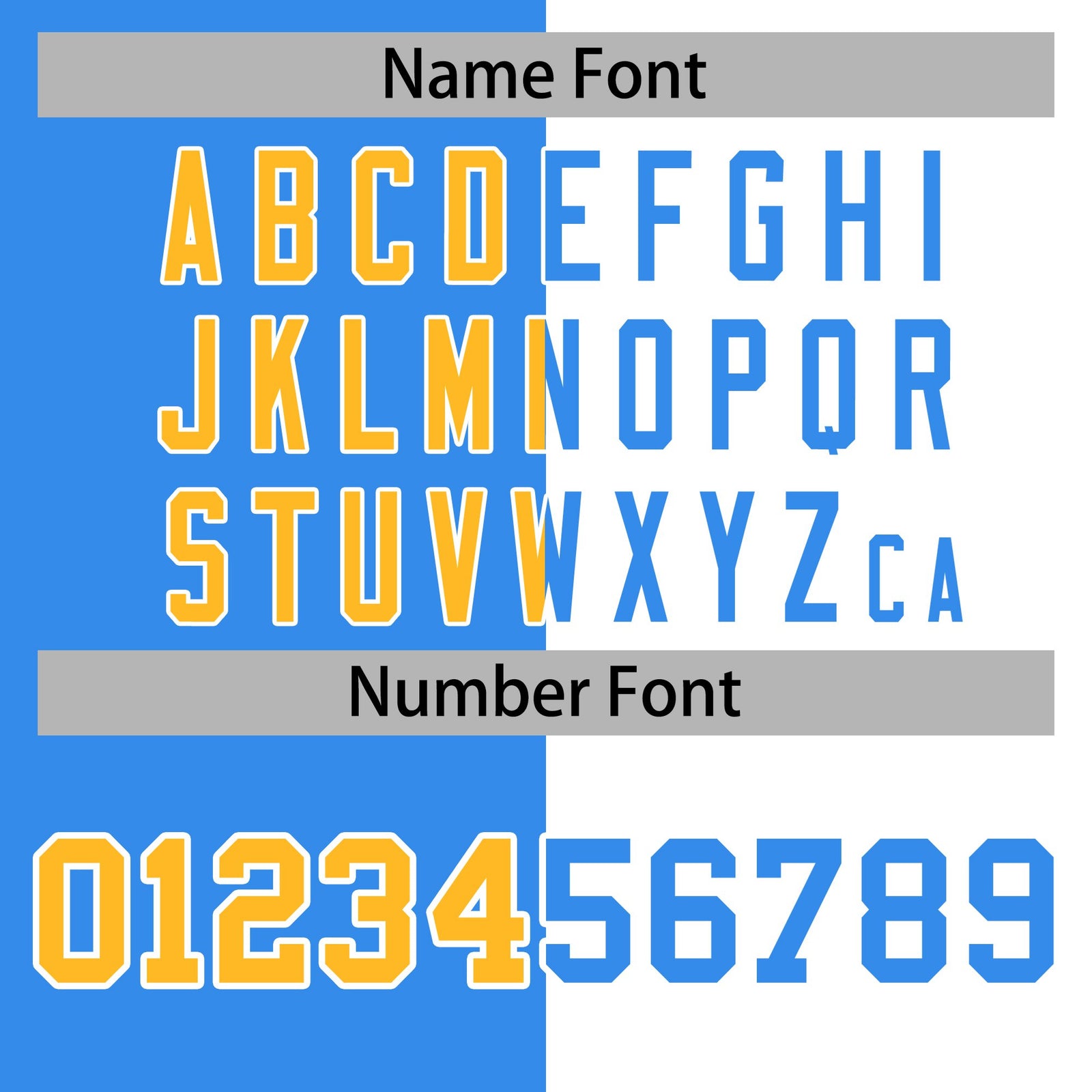 Custom White Sky-Blue Gold Bomber Full-Snap Varsity Letterman Split Fashion Jacket