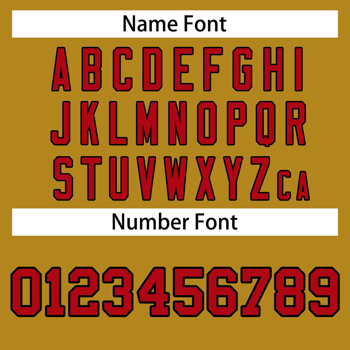 Custom Gold- Red-White Bomber Full-Snap Varsity Letterman Jacket