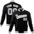 Custom Black- Gray-White Bomber Full-Snap Varsity Letterman Jacket