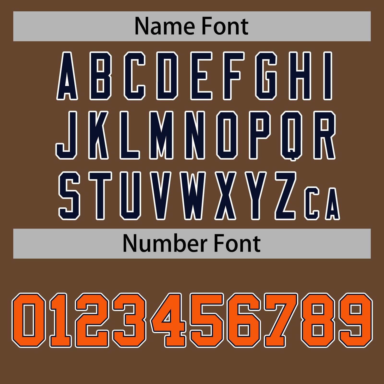 Custom Brown Orange White Black Bomber Full-Snap Varsity Letterman Jacket