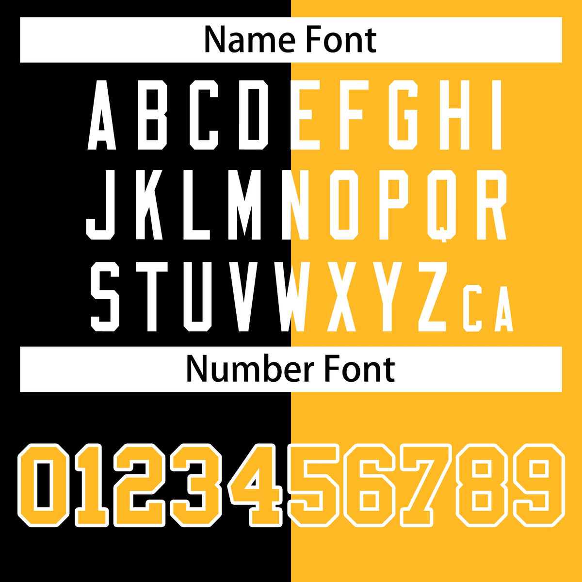 Custom Yellow White Black Bomber Full-Snap Varsity Letterman Split Fashion Jacket