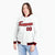 Custom White- Red-Black Bomber Full-Snap Varsity Letterman Jacket