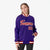 Custom Purple- Red-White Bomber Full-Snap Varsity Letterman Jacket