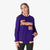 Custom Purple- Orange-White Bomber Full-Snap Varsity Letterman Jacket