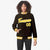 Custom Brown- Yellow-White Bomber Full-Snap Varsity Letterman Jacket