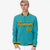 Custom Aqua- Yellow-Black Bomber Full-Snap Varsity Letterman Jacket