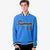 Custom Powder Blue- Black-White Bomber Full-Snap Varsity Letterman Jacket