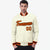 Custom Cream- Orange-Black Bomber Full-Snap Varsity Letterman Jacket