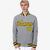 Custom Gray- Yellow-Navy Bomber Full-Snap Varsity Letterman Jacket