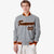 Custom Gray- Black-Orange Bomber Full-Snap Varsity Letterman Jacket