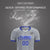 Custom Gray White-Royal Blue Design Uniform Soccer Sets Jersey