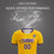 Custom Gold 01 White-Purple Design Uniform Soccer Sets Jersey