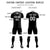 Custom Black White-Black Design Uniform Soccer Sets Jersey