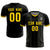 Custom Black Gold 01-Black Design Uniform Soccer Sets Jersey