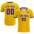 Custom Gold 01 White-Purple Design Uniform Soccer Sets Jersey