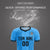 Custom Powder Blue Black-Black Design Uniform Soccer Sets Jersey