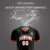 Custom Black Orange-Black Design Uniform Soccer Sets Jersey