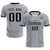 Custom Gray White-Black Design Uniform Soccer Sets Jersey