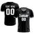 Custom Black Gray-Black Design Uniform Soccer Sets Jersey