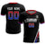 Custom Black White-Red Gradient Fashion Sportswear Soccer Sets Jersey