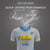 Custom Gray Powder Blue-Gold01 Gradient Fashion Sportswear Soccer Sets Jersey