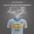 Custom Gray Powder Blue-Gold01 Gradient Fashion Sportswear Soccer Sets Jersey