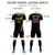 Custom Black Gold01-Pink Gradient Fashion Sportswear Soccer Sets Jersey