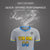 Custom Gray Powder Blue-Gold01 Gradient Fashion Sportswear Soccer Sets Jersey