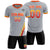 Custom Gray Gold01-Orange Gradient Fashion Sportswear Soccer Sets Jersey