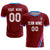 Custom Crimson Pink-Powder Blue Gradient Fashion Sportswear Soccer Sets Jersey