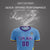 Custom Light Blue Gold01-Purple Gradient Fashion Sportswear Soccer Sets Jersey