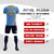 Custom Light Blue Gold01-Pink Gradient Fashion Sportswear Soccer Sets Jersey