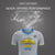 Custom Gray Powder Blue-Gold01 Gradient Fashion Sportswear Soccer Sets Jersey