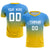 Custom Powder Blue Gold01 Printing Sportswear Soccer Sets Jersey