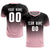 Custom Black Light Pink Printing Sportswear Soccer Sets Jersey