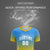 Custom Powder Blue Gold01 Printing Sportswear Soccer Sets Jersey