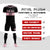 Custom Black-Light Pink Breathable Soccer Sets Jersey